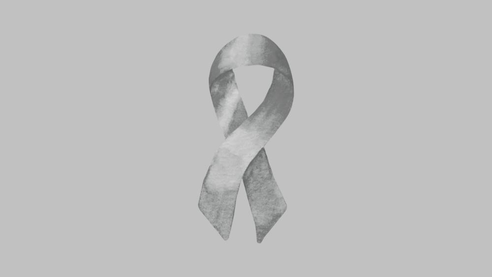 silver ribbon that represents dyslexia