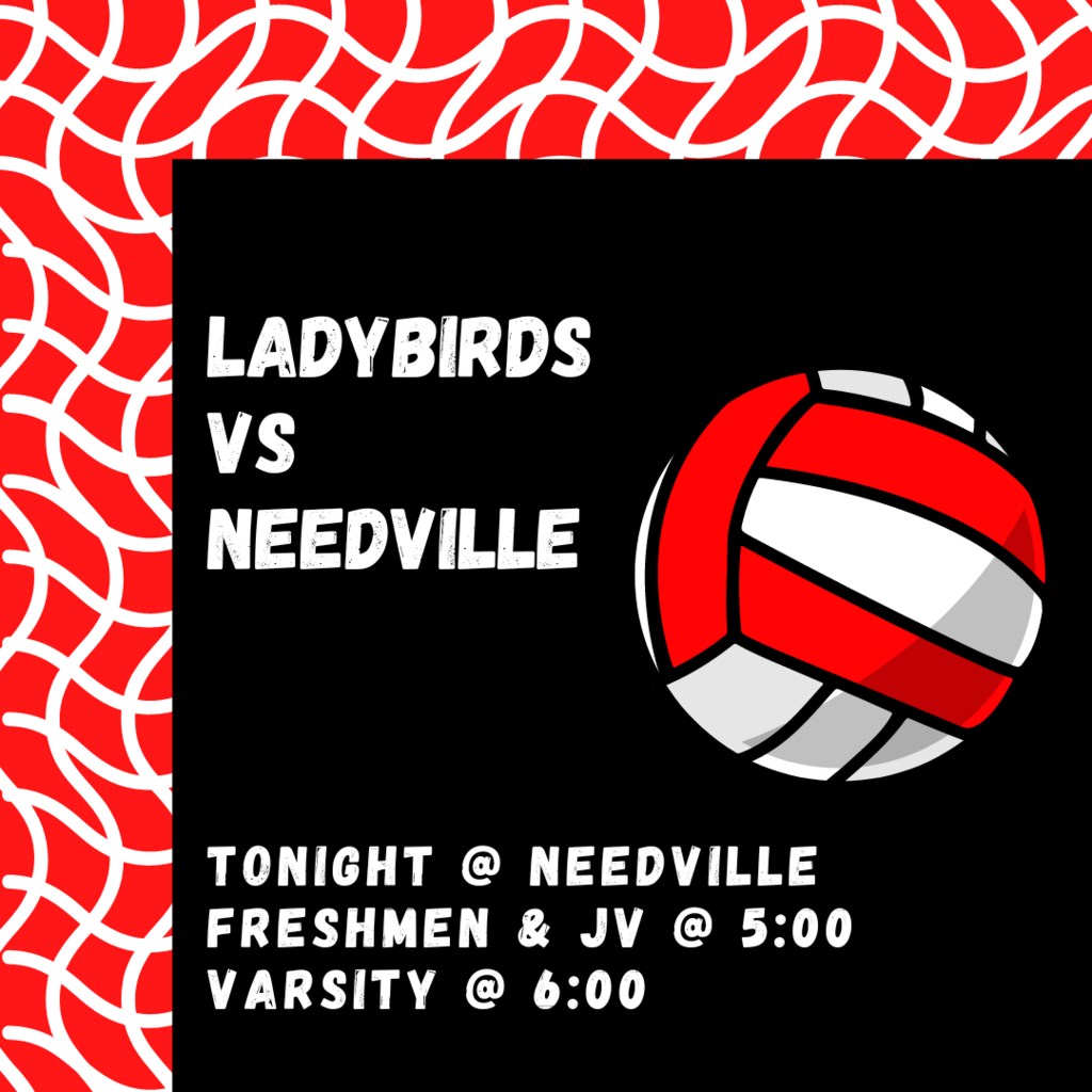 volleyball games at 5 and 6 at needville